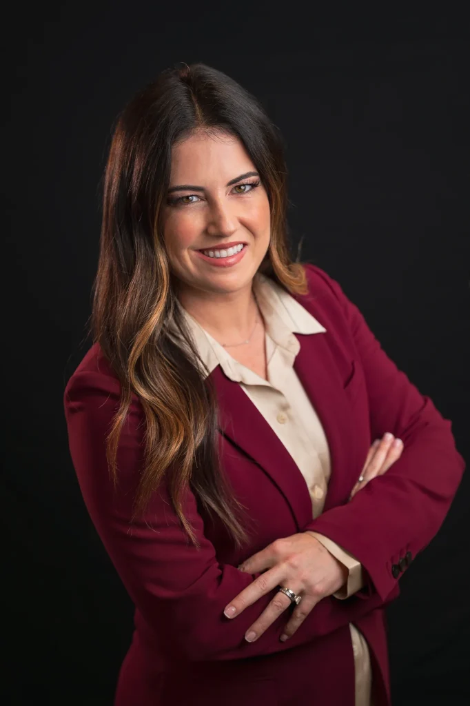 A clean, professional corporate attorney headshot for a San Diego business professional.