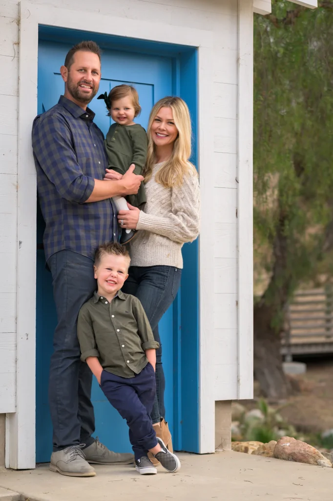 Candid lifestyle family portraiture in San Marcos, capturing honest interactions and laughter.